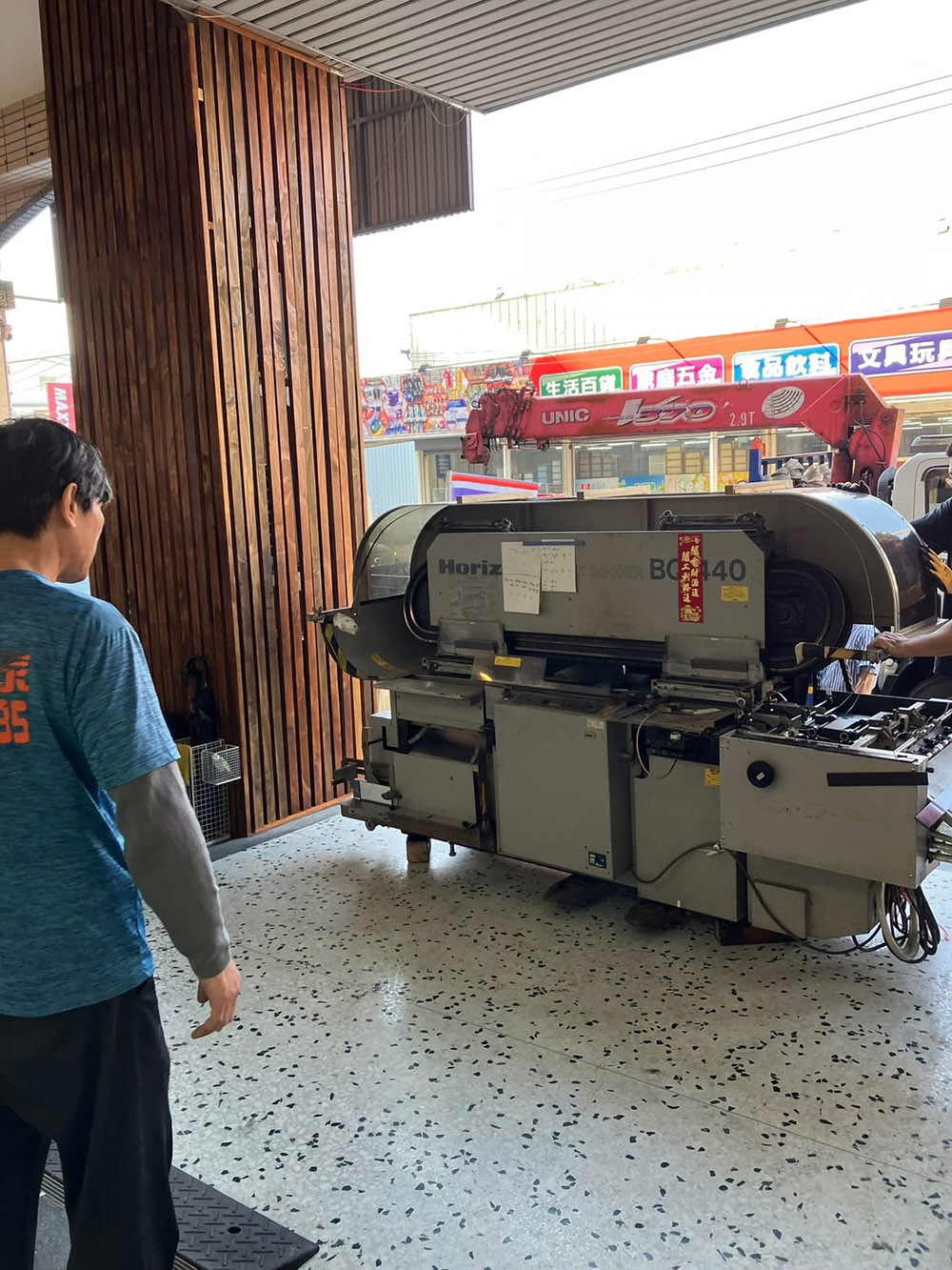 大里區工廠精密儀器設備搬遷5