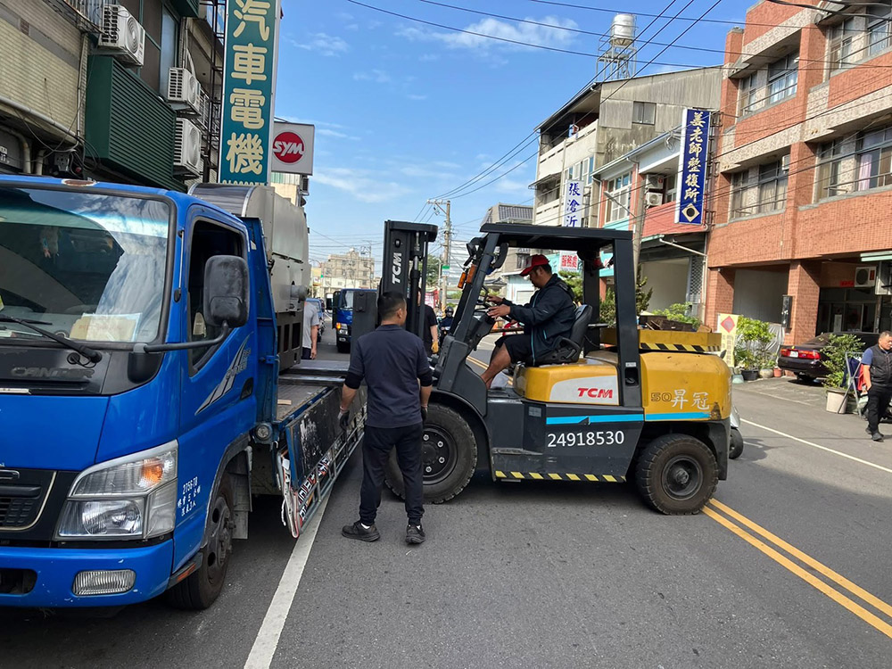 大里區工廠精密儀器設備搬遷8